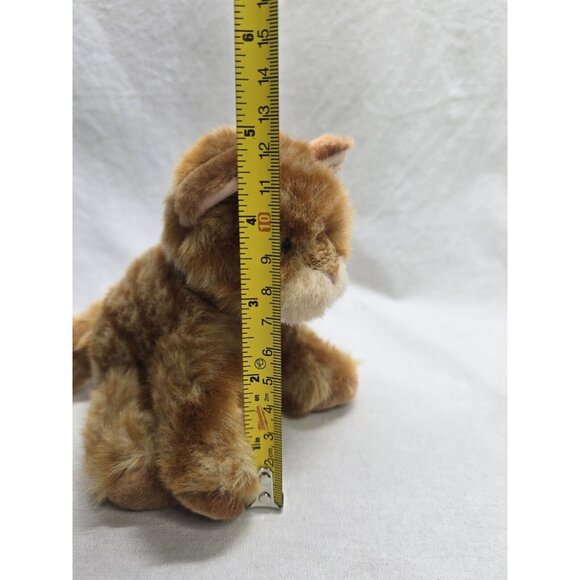 Russ Berrie Whiskers Orange Cat Kitten Kitty  Stuffed Animal Plush Toy- With Tag - Picture 8 of 8